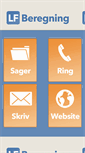Mobile Screenshot of lfberegning.dk